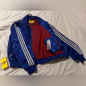 Gucci x Adidas GG Trefoil Jacquard Jacket